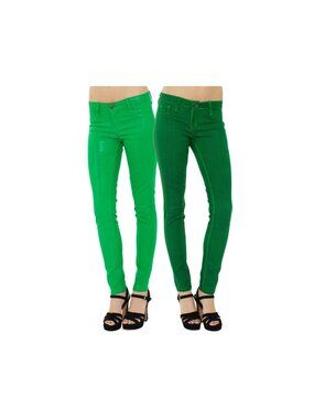 BLEULAB Reversible Detour Legging Electric Green NWT Size 26